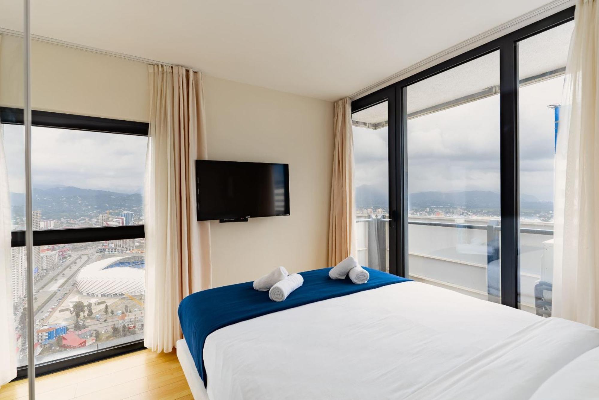 Elegance Sea View Aparthotel In Orbi City Batumi Ngoại thất bức ảnh
